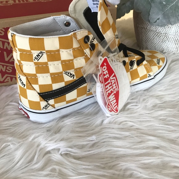 Last one✨BIG CHECK SK8-HI Vans shoes - Picture 4 of 9